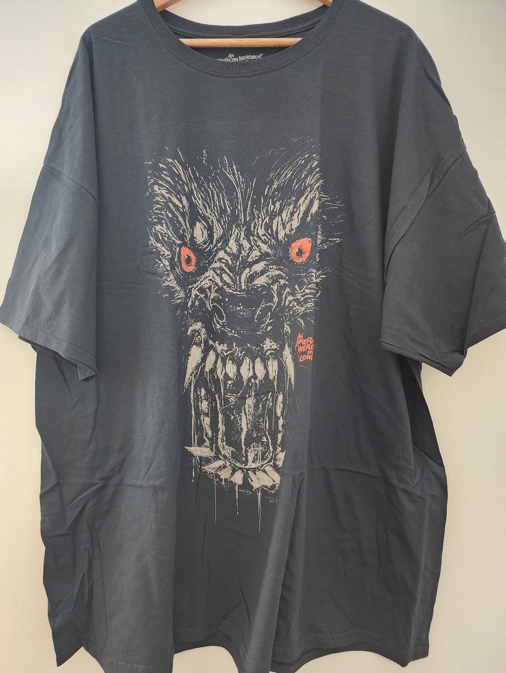 New Fright Rags An American Werewolf In London, The Wolfs Bloodline T-Shirt, 4XL